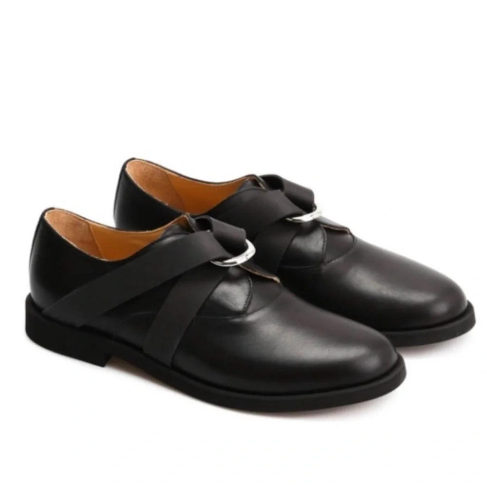 NWT MM6 Maison Margiela Elastic Strap Derby Oxfords - Size 40